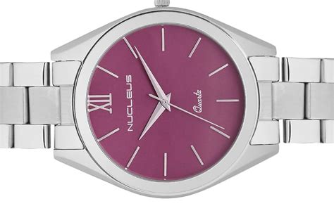 Nucleus Casual Analog Red Dial Unisex Watch | Splash Proof Quartz ...