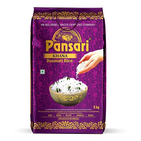 Pansari Khana Basmati Rice,2-Years Aged, 5 Kg : Amazon.in: Grocery ...