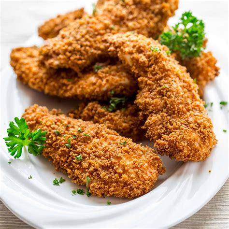 Crispy Baked Chicken Tenders - Healthy Seasonal Recipes