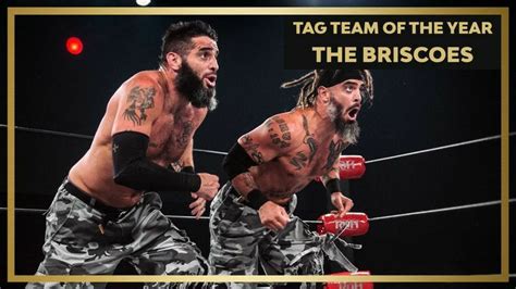 ROH TAGTEAM Of The Year Jay And Mark Briscoe The Briscoe BROTHERS Dem ...