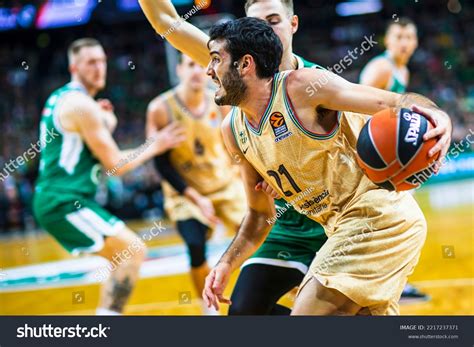 20221018 Kaunas Lithuania Basketball Team Zalgiris Stock Photo ...