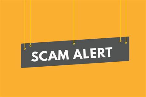 Image result for Scam Alert Sign