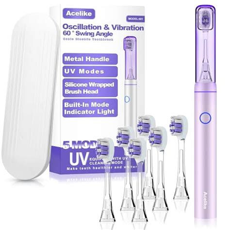 Electric Toothbrush | Acelike Advanced Oral Care with UV Mode, Vibrati ...