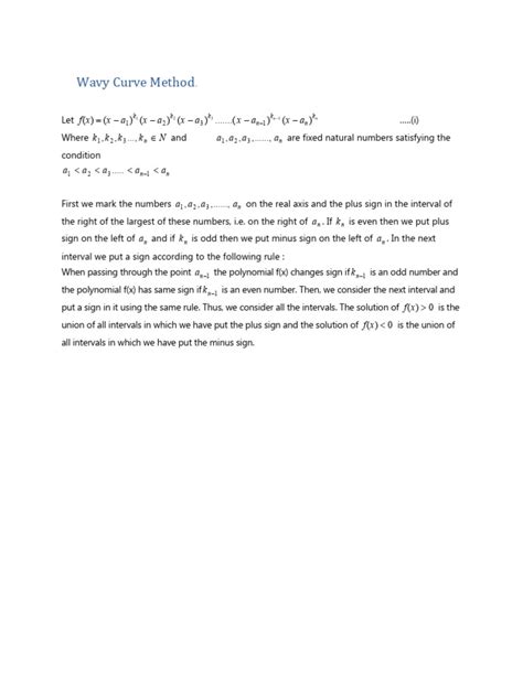 Image result for Wavy Curve Method Basic