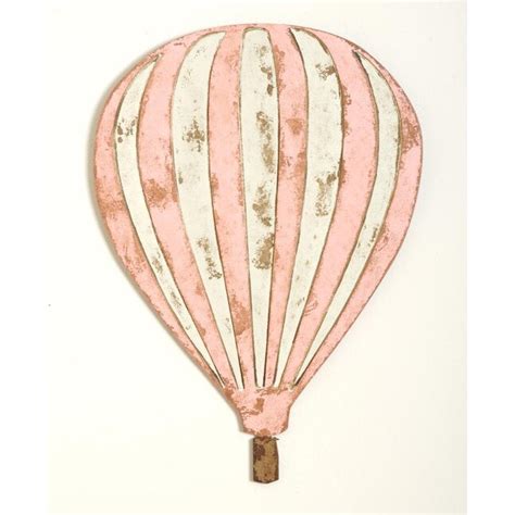 BrandtWorks 17.25-Inches W x 24-Inches H MDF Hot Air Balloon Kids Wall ...