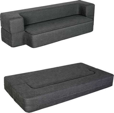 MAXDIVANI WOTU Memory Foam Convertible Sofa Bed, Twin Size, India | Ubuy
