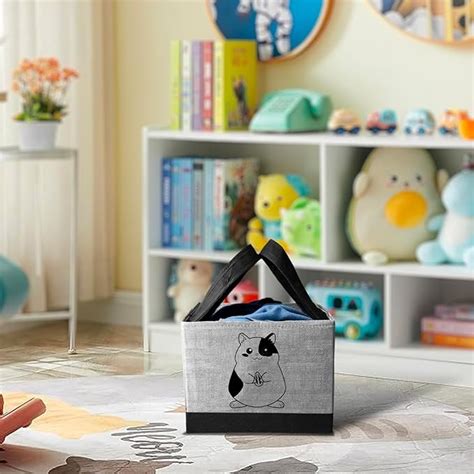 PrettyKrafts Toys Storage Box, Storage Organizer for Kids, Jute Grey ...