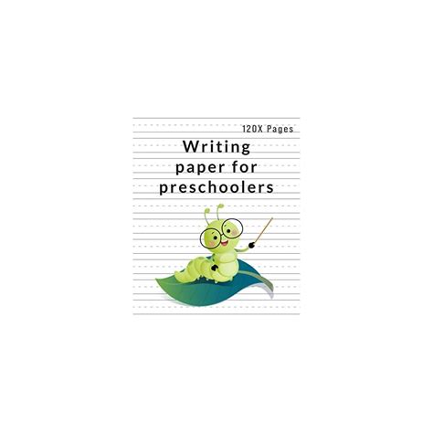 Writing paper for preschoolers: Preschoolers Letter | Ubuy India