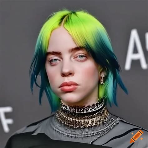 Billie eilish feature on the bachelor show on Craiyon