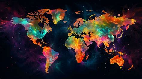World Map Layout Colorful 的图像结果