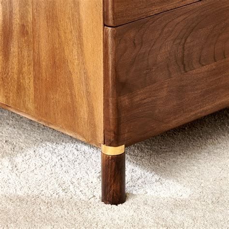 Buy Nuqta Acacia Wood Dresser Mirror - Walnut from Home Centre at just ...