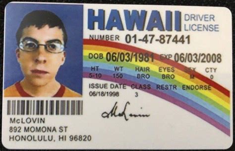 Signs 4 Fun NMLID McLovin Id License's Driver's License : Amazon.in ...