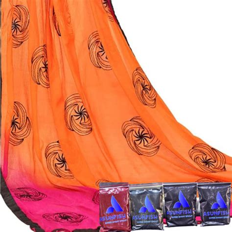 ASUNFISH Fabric Dye for Clothes Permanent Fabric Dye 10 Colour 5 g for ...