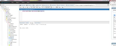 Image result for SQL Query in Pgadmin4