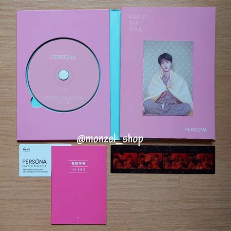 Jual [PRELOVED] BTS - Map of the Soul: Persona version 4 Album Only + Jin Post Card | Shopee ...