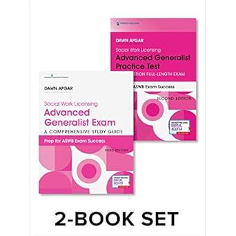 Buy Social Work Licensing Advanced Generalist Exam Guide and Practice ...