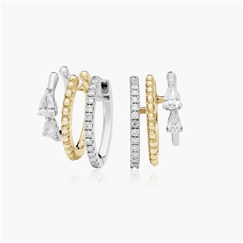 Climber Huggie Earrings | James Allen