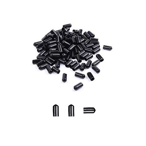 100 Pcs Pour Spout Covers, Rubber Caps for Liquor Bottles, Pourer ...