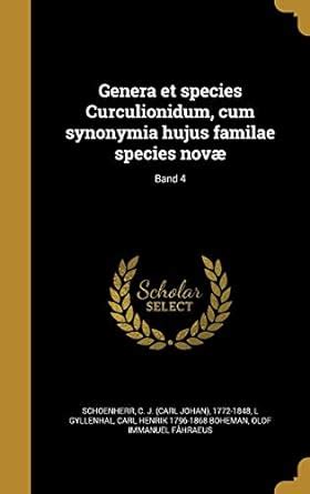 Buy Genera Et Species Curculionidum, Cum Synonymia Hujus Familae ...