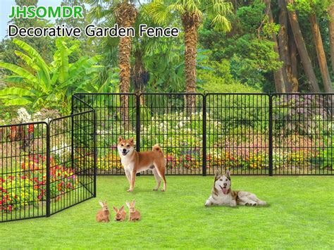 Garden Fencing Animal Barrier Metal Fence Panels Garden Fence With ...