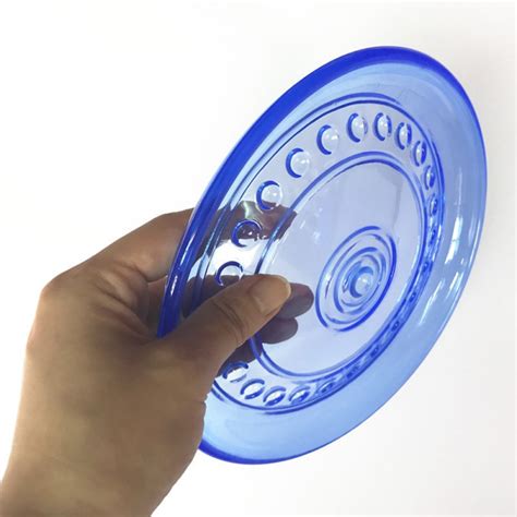 Buy Dog Flying Disc Rubber Catcher Chew Teeth Clean Funny Toy for ...