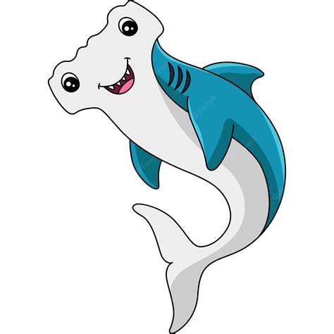 Cute Hammerhead Shark Clipart