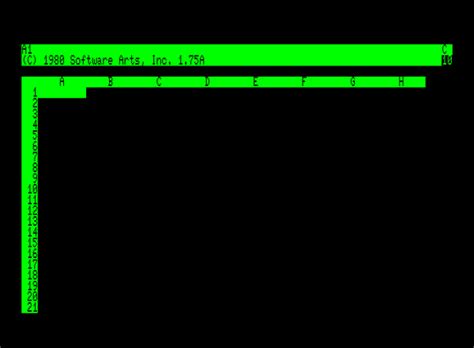 Image result for Commodore 64 VisiCalc
