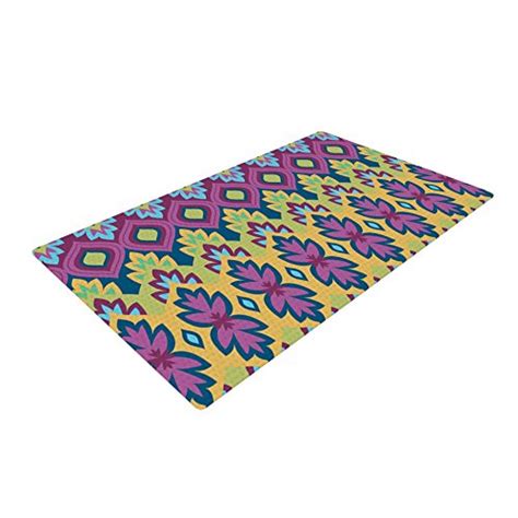 Buy KESS InHouse AL1020ADR02 Amanda Lane "Boho Chic" Purple Yellow ...
