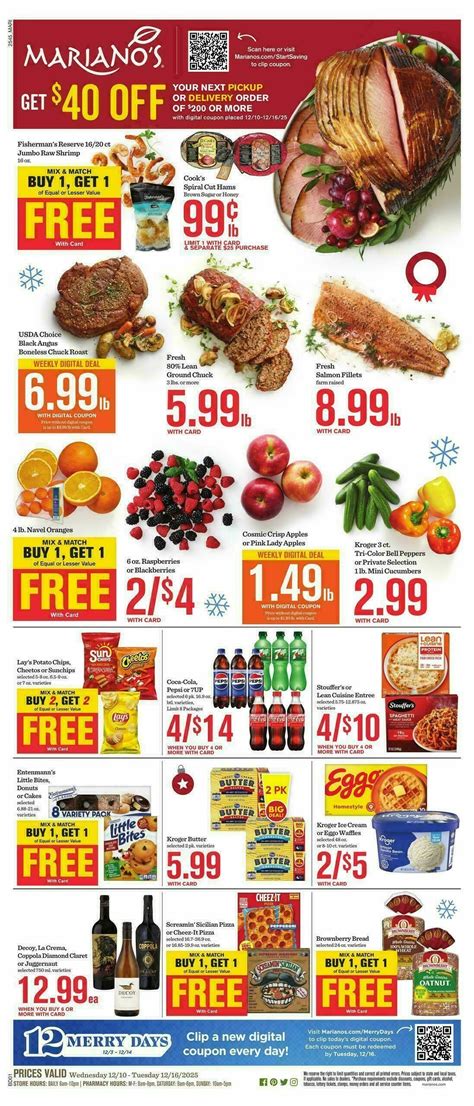 Mariano's Weekly Ad & Deals from December 10