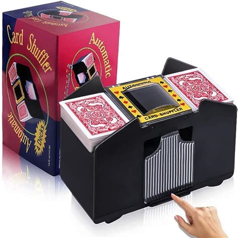 Buy BEBO CREATIONS Card Shuffler for 2 to 4 Cards Decks Playing Cards ...