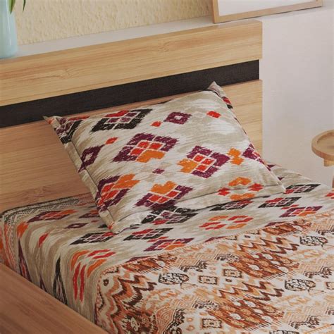 Buy Dallas Cotton 180TC Printed 2Pcs Single Bedsheet Set from Home ...