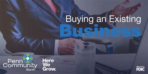 Funding To Buy An Existing Business