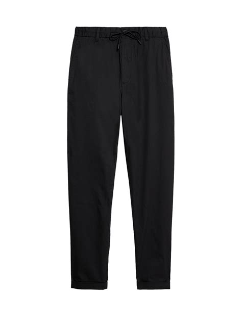 Buy Super Lightweight Tapered Fit Elasticated Waist Trousers at Marks ...