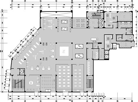 石家庄2400平健身房装修设计效果图展示|空间|室内设计|室内设计师王杰 - 原创作品 - 站酷 (ZCOOL)