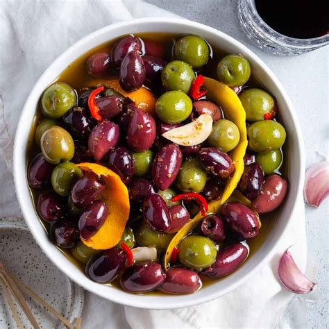 Assorted Marinated Olives Extraordinary Marinated Olives | The Fancy