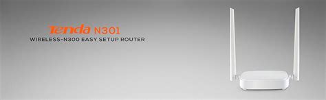 TENDA-N301 N300 WiFi Easy Setup Router | 300Mbps WiFi Speed| Parantal ...