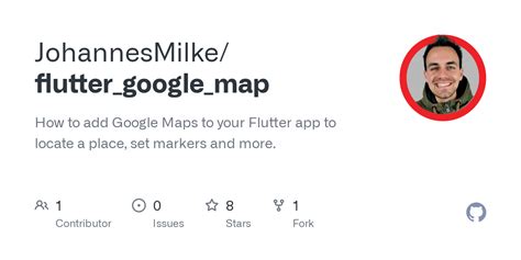 Google Map in Flutter 的图像结果