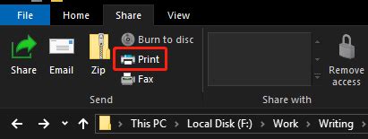 Print from Windows 的图像结果