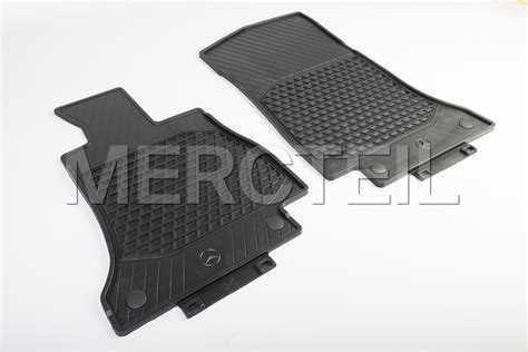 GLC-Class EQC-Class Black Front Rubber Floor Mats Classic 253 293 ...