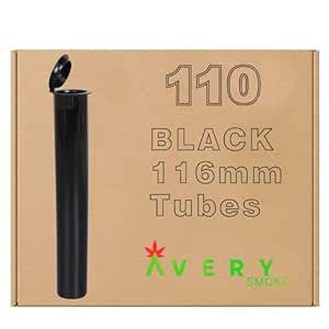 Black Packaging Pop Top Tubes, Child Resistant, Travel Holder, Vial ...