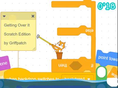 Image result for Getting Over It Scratch Game