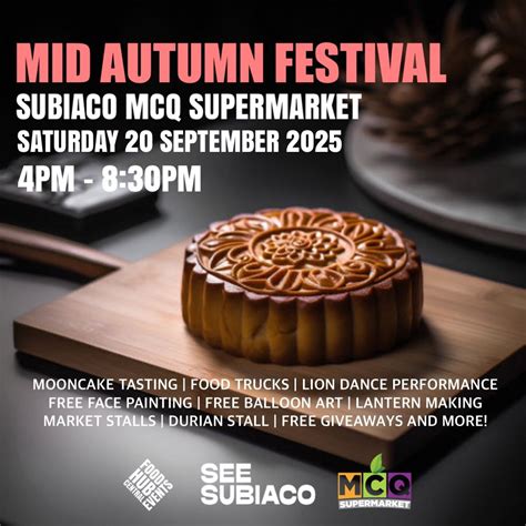 2025 MCQ MID AUTUMN FESTIVAL, Subiaco, Western Australia, Perth, 20 ...