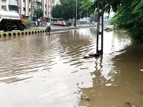 1 inch of rain fell in half an hour in Modasa; Low-lying areas were ...