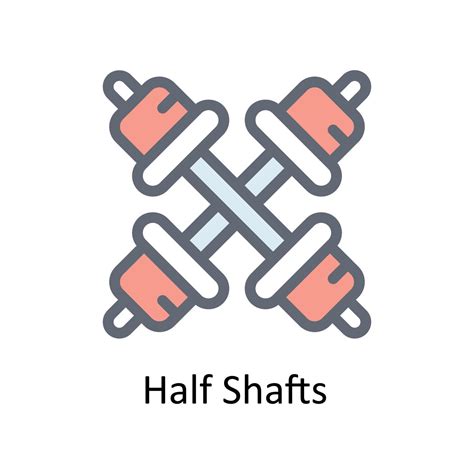 Half Shafts Vector Fill Outline Icons. Simple stock illustration stock 21499723 Vector Art at ...