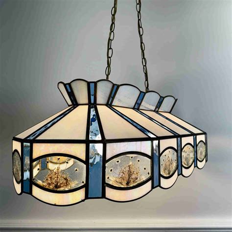 Retro Tiffany-Style Billiard Table Light - Historic House Salvage
