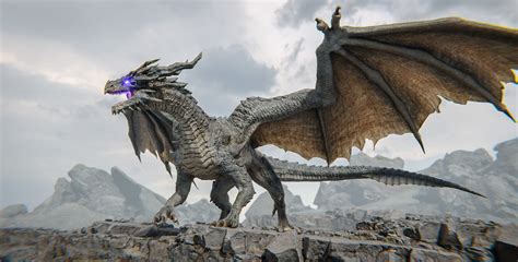 3D model Ancient Dragon VR / AR / low-poly | CGTrader