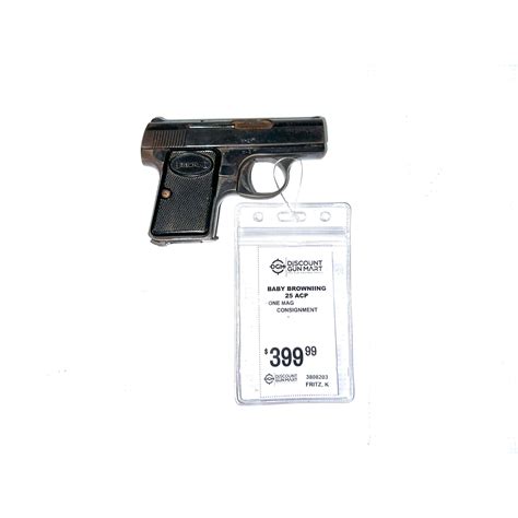 Discount Gun Mart | CONSIGNMENT BABY BROWNING .25 ACP 2IN (CA OFF ROSTER)