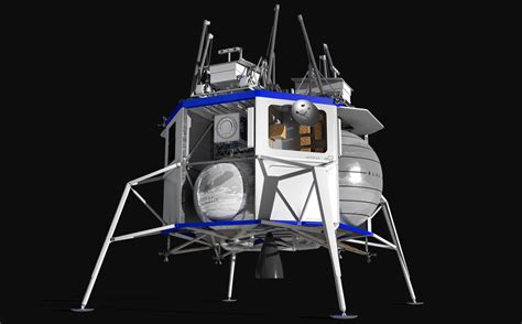 'Blue Moon' Lunar Lander, Plans To Go To The Moon By 2024 Unveils Jeff ...