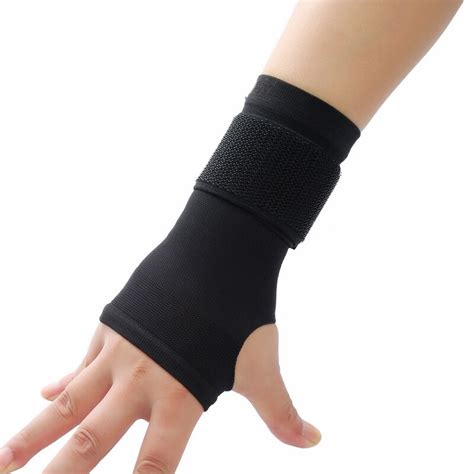 1PCS Ultra thin adjustable wristbands pressurize palm wrist support ...
