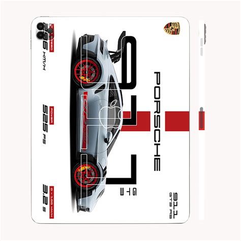 Apple iPad Pro 11 M1 2021 Porsche 911 GT3 RS Cars & Bikes Tablet Skins